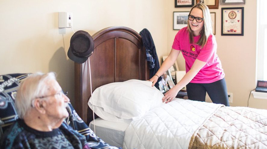 QHS carer supporting rehabilitation at home
