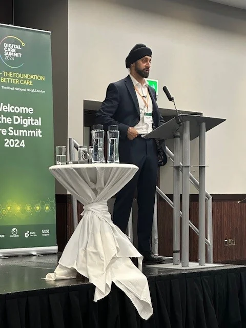Tajinder Bains at the Digital Summit 2024