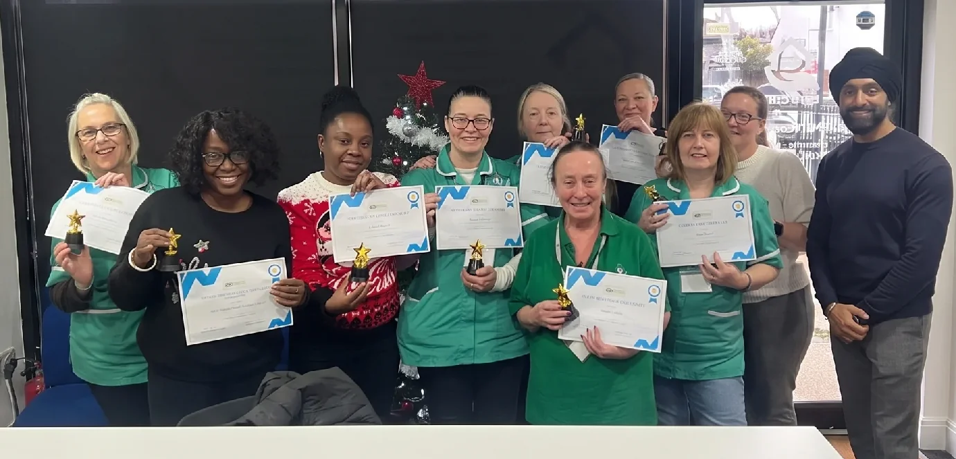 QHS care team in Essex